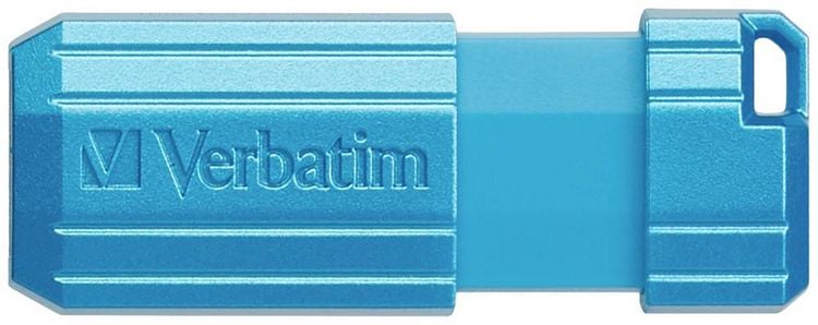 Produktbild: Verbatim USB DRIVE 2.0 PINSTRIPE USB-Stick 64GB Blau 49961 USB-A (USB 2.0)