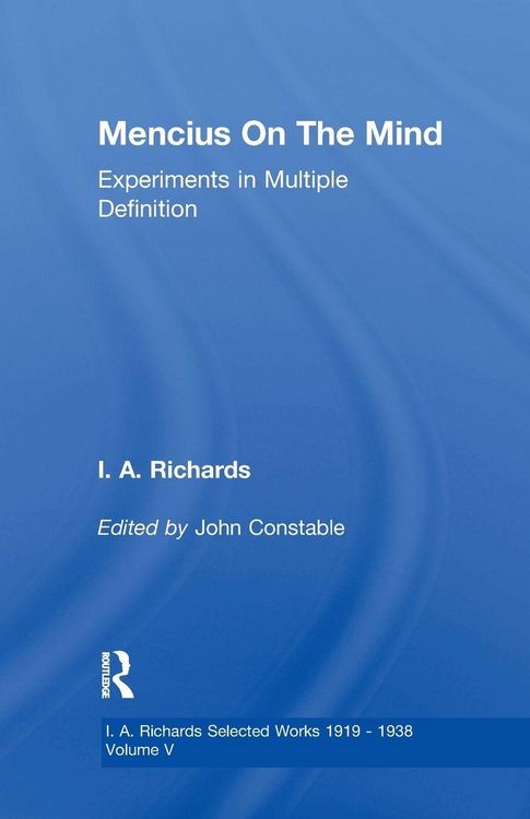 Produktbild: Mencius On The Mind