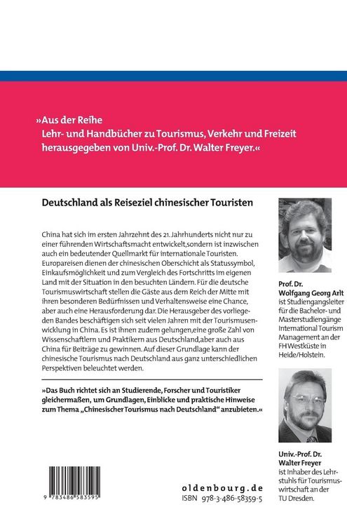 Produktbild: Deutschland als Reiseziel chinesischer Touristen