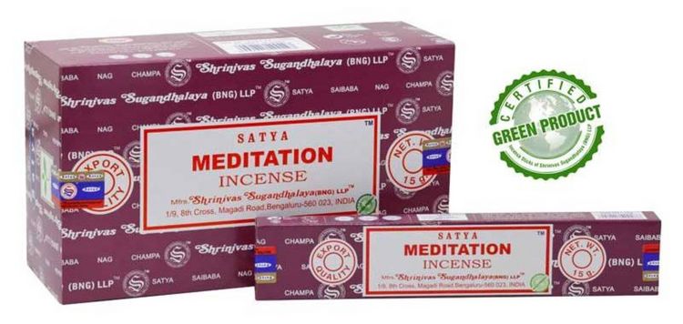 Produktbild: R&auml;ucherst&auml;bchen Satya Sai Baba "Meditation" 15gr.