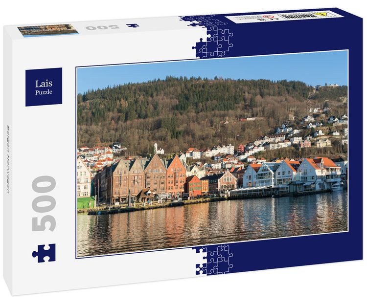Produktbild: Lais Puzzle Bergen Norwegen 500 Teile