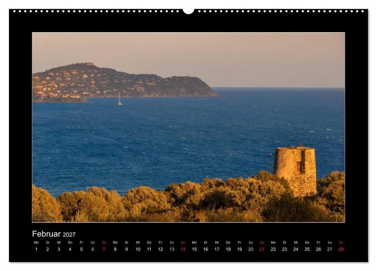 Produktbild: Die Trauminsel Sardinien (hochwertiger Premium Wandkalender 2027 DIN A2 quer), Kunstdruck in Hochglanz