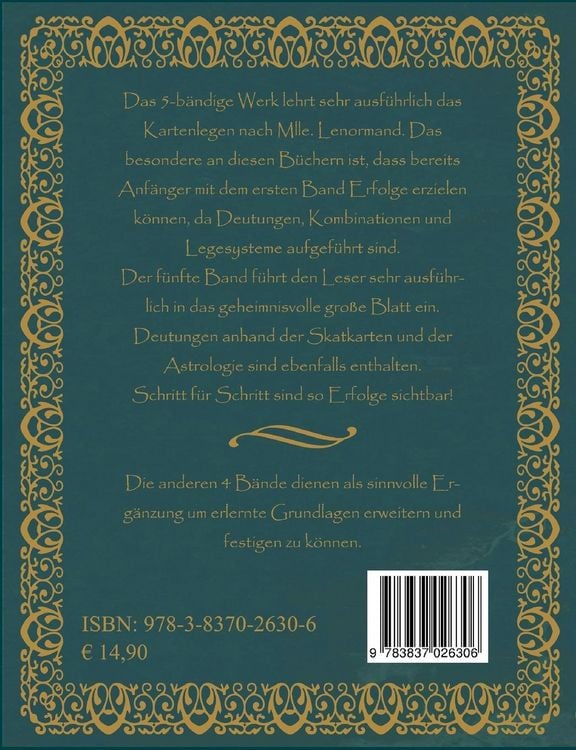 Produktbild: Kartenlegen nach Mlle. Lenormand Band 3