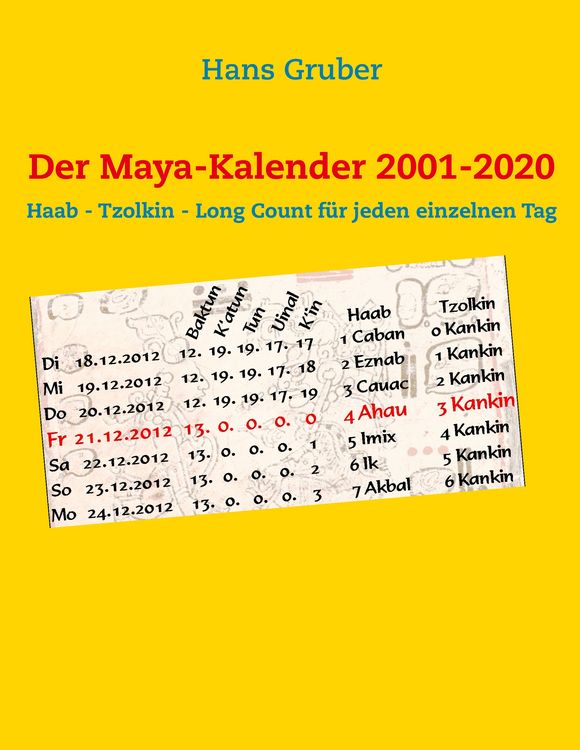 Produktbild: Der Maya-Kalender 2001-2020