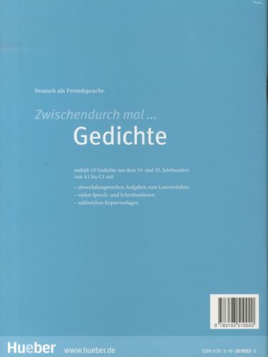 Produktbild: Zwischendurch mal ... Gedichte