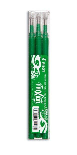Produktbild: PILOT Mine FriXion Ball gr&uuml;n, 3er Set