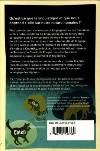 Produktbild: La linguistique en images