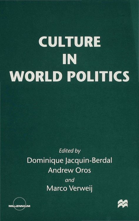 Produktbild: Culture in World Politics