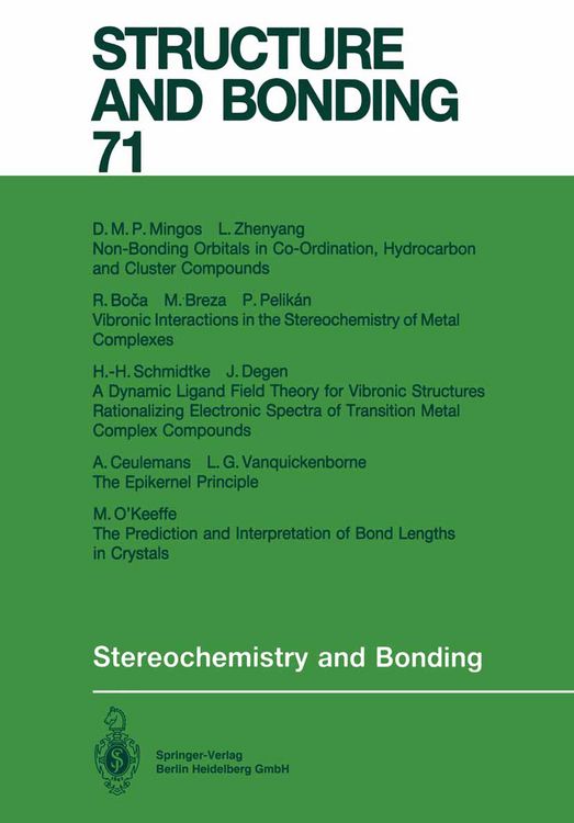 Produktbild: Stereochemistry and Bonding
