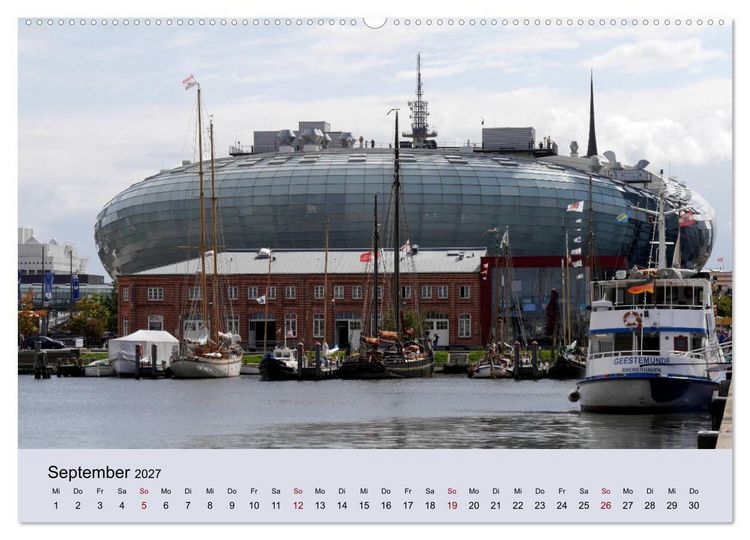 Produktbild: Bremerhaven. Die Seestadt an der Nordseek&uuml;ste (hochwertiger Premium Wandkalender 2027 DIN A2 quer), Kunstdruck in Hochglanz