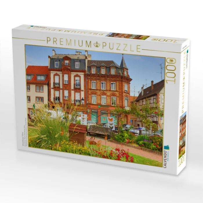 Produktbild: CALVENDO Puzzle Wissembourg / Elsass | 1000 Teile Lege-Gr&ouml;&szlig;e 64x48cm Foto-Puzzle f&uuml;r gl&uuml;ckliche Stunden
