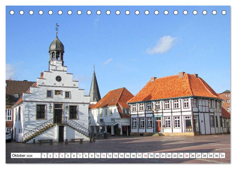 Produktbild: LINGEN an der Ems (Tischkalender 2026 DIN A5 quer), CALVENDO Monatskalender