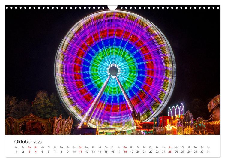 Produktbild: D&auml;mmerung in der Metropolregion Rhein-Neckar (Wandkalender 2026 DIN A3 quer), CALVENDO Monatskalender