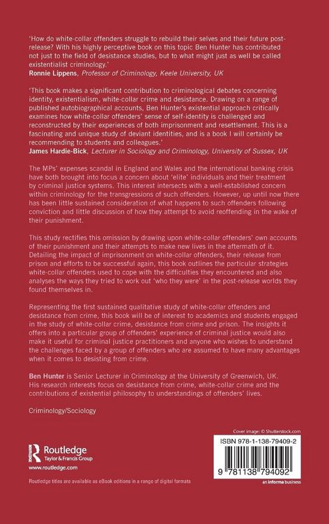 Produktbild: White-Collar Offenders and Desistance from Crime
