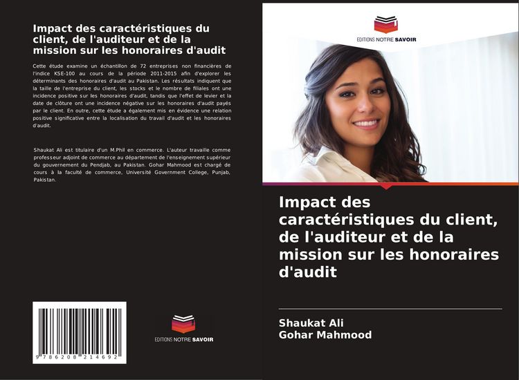 Produktbild: Impact des caract&eacute;ristiques du client, de l'auditeur et de la mission sur les honoraires d'audit