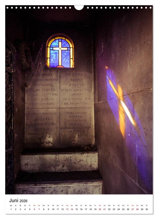 Produktbild: Le Cimeti&egrave;re du P&egrave;re-Lachaise in Paris (Wandkalender 2026 DIN A3 hoch), CALVENDO Monatskalender