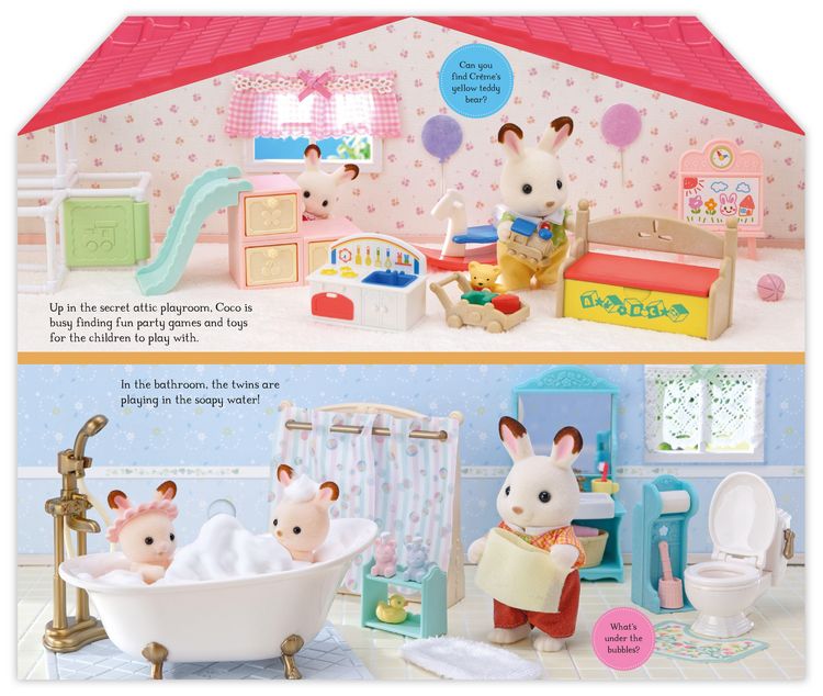 Produktbild: Sylvanian Families: Freya's Perfect Party: A Lift-the-Flap Story
