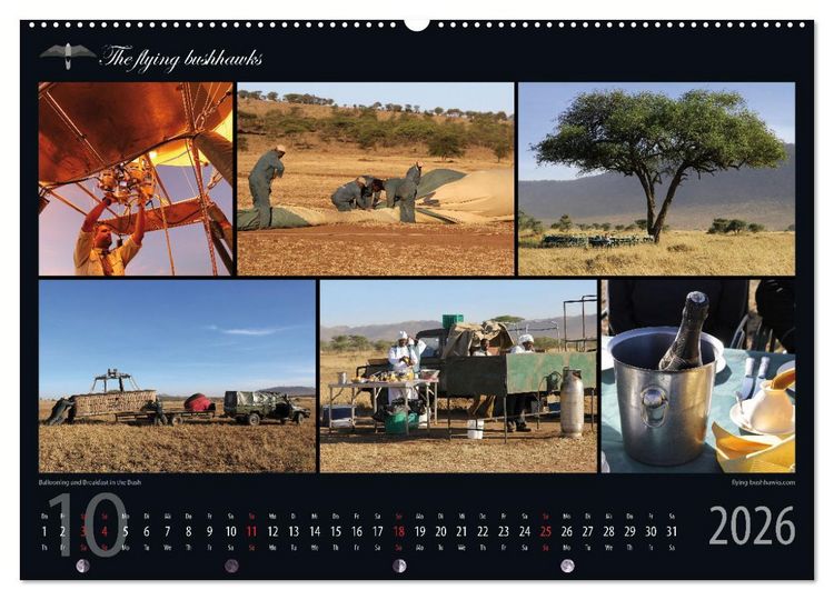 Produktbild: Tansania Blickwinkel 2026 (Wandkalender 2026 DIN A2 quer), CALVENDO Monatskalender