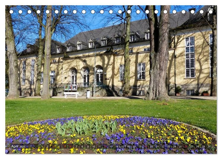 Produktbild: Bad Pyrmont - eine Kurstadt mit Flair (Tischkalender 2026 DIN A5 quer), CALVENDO Monatskalender