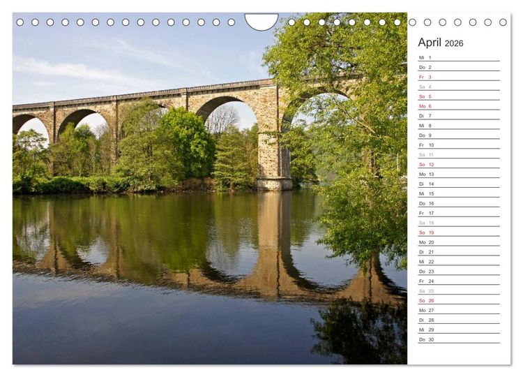 Produktbild: Auf der Route der Industriekultur (Wandkalender 2026 DIN A4 quer), CALVENDO Monatskalender