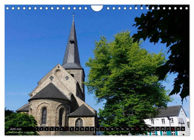 Produktbild: Hildener Bilderbogen 2026 (Wandkalender 2026 DIN A4 quer), CALVENDO Monatskalender