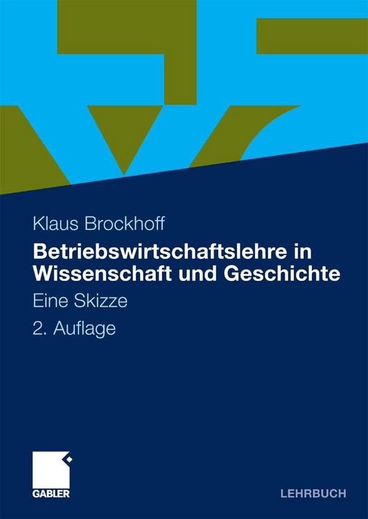 Produktbild: Betriebswirtschaftslehre in Wissenschaft und Geschichte