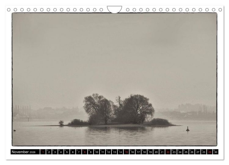 Produktbild: Boden-Seen-Sucht (Wandkalender 2026 DIN A4 quer), CALVENDO Monatskalender