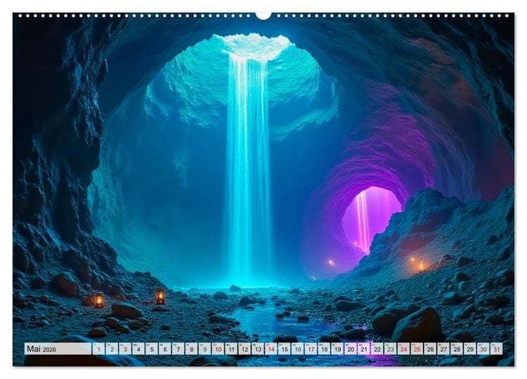 Produktbild: Fabelhafte Orte &ndash; Landschaften aus M&auml;rchen und Sagen (Wandkalender 2026 DIN A2 quer), CALVENDO Monatskalender
