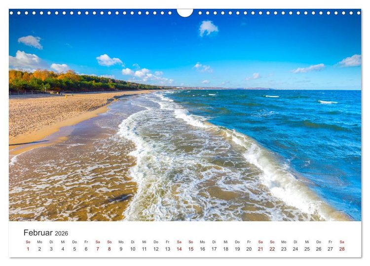 Produktbild: Danzig - Die goldene Stadt an der Ostsee. (Wandkalender 2026 DIN A3 quer), CALVENDO Monatskalender