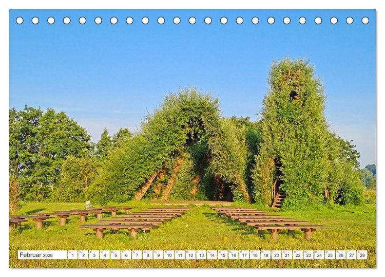 Produktbild: Boizenburg an der Elbe - Fliesenstadt im Dreil&auml;ndereck (Tischkalender 2026 DIN A5 quer), CALVENDO Monatskalender