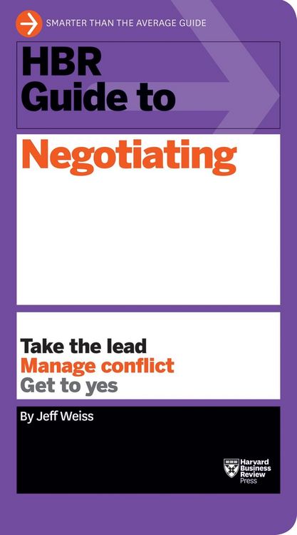 Produktbild: HBR Guide to Negotiating (HBR Guide Series)