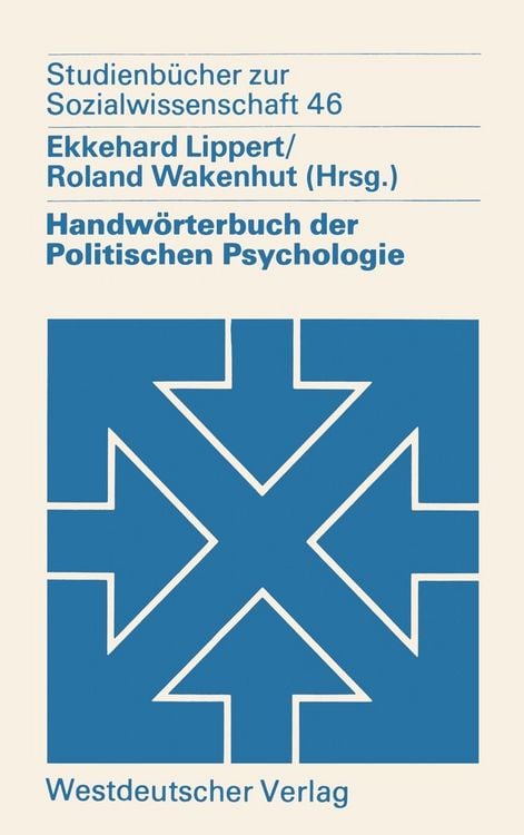 Produktbild: Handwörterbuch der Politischen Psychologie