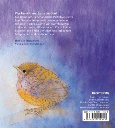 Produktbild: Mein kleines Buch der V&ouml;gel