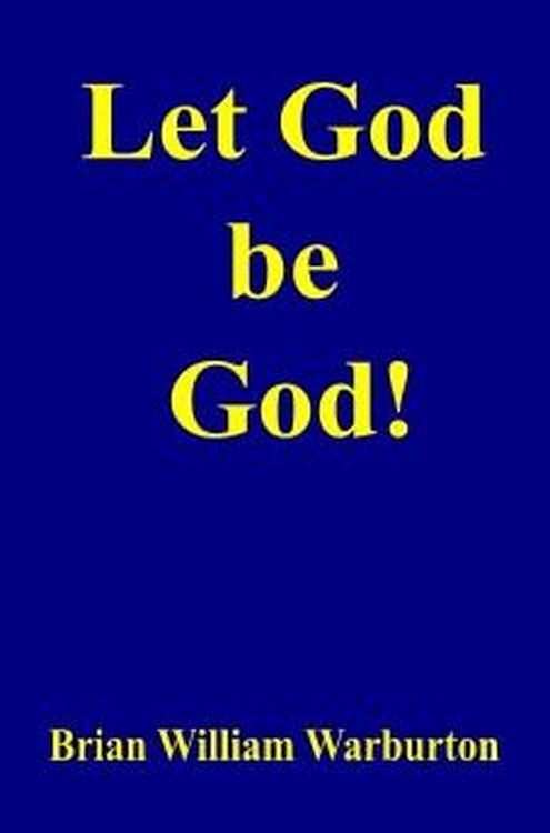 Produktbild: Let God be God!