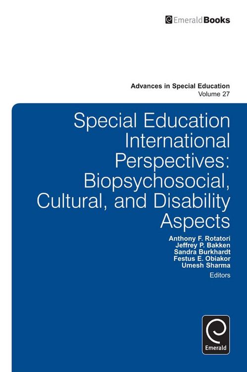 Produktbild: Special Education International Perspectives