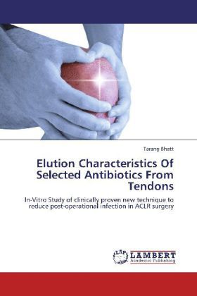 Produktbild: Bhatt, T: Elution Characteristics Of Selected Antibiotics Fr
