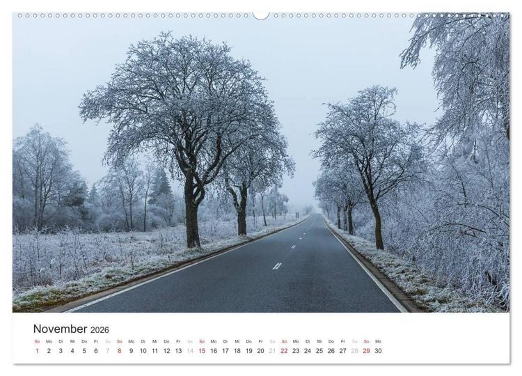 Produktbild: Blicke in die Eifel (hochwertiger Premium Wandkalender 2026 DIN A2 quer), Kunstdruck in Hochglanz