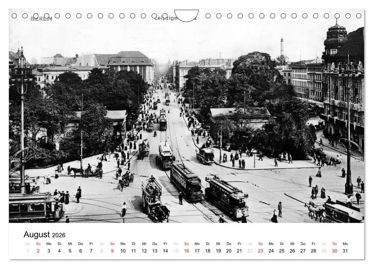 Produktbild: Gr&uuml;&szlig;e aus dem alten Berlin (Wandkalender 2026 DIN A4 quer), CALVENDO Monatskalender