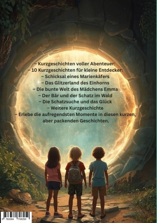 Produktbild: Das magische Portal: Drei Kinder auf Abenteuerreisen in fernen L&auml;ndern: Kinderbuch mit Inspirierenden Geschichten &uuml;ber innere St&auml;rke, Mut, Selbstvertr