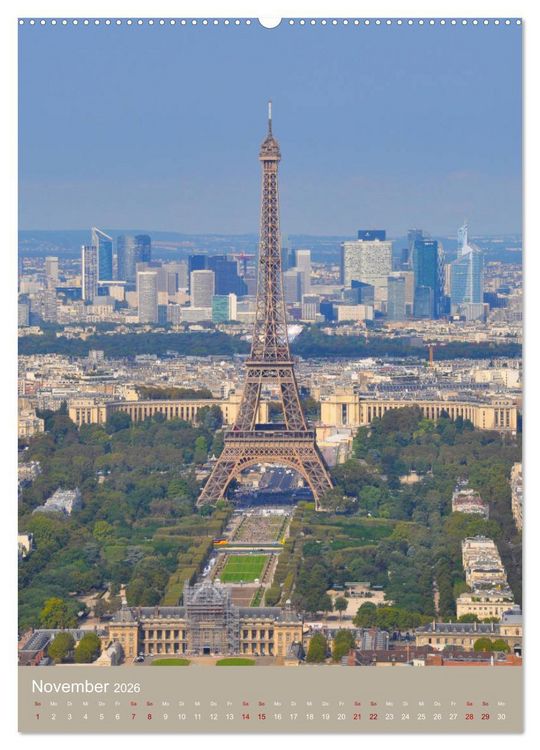 Produktbild: Erlebe mit mir Paris (Wandkalender 2026 DIN A2 hoch), CALVENDO Monatskalender