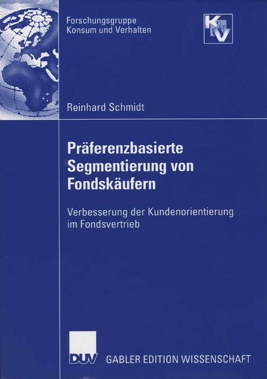 Produktbild: Pr&auml;ferenzbasierte Segmentierung von Fondsk&auml;ufern