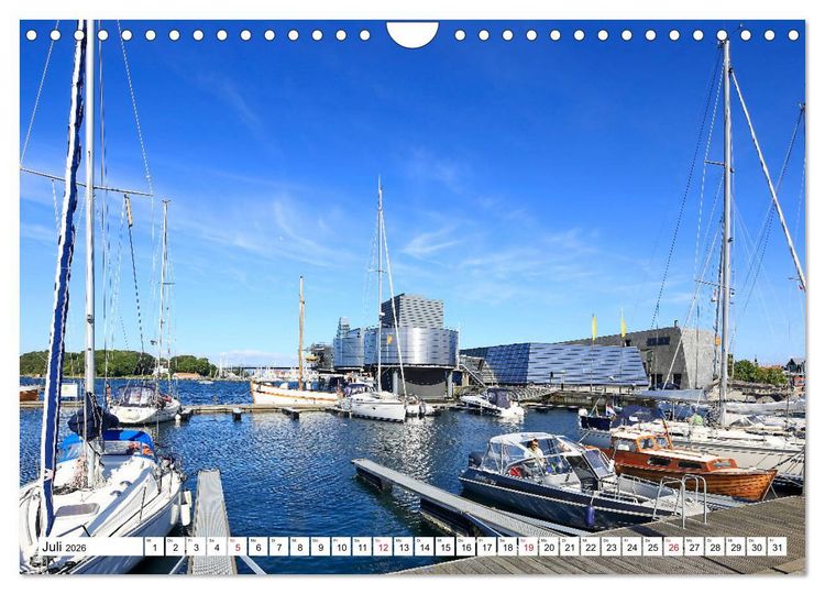 Produktbild: Sommer in Stavanger vom Frankfurter Taxifahrer Petrus Bodenstaff (Wandkalender 2026 DIN A4 quer), CALVENDO Monatskalender