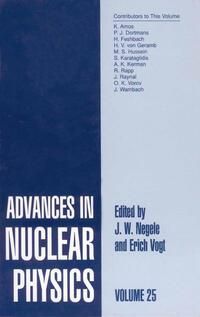 Produktbild: Advances in Nuclear Physics