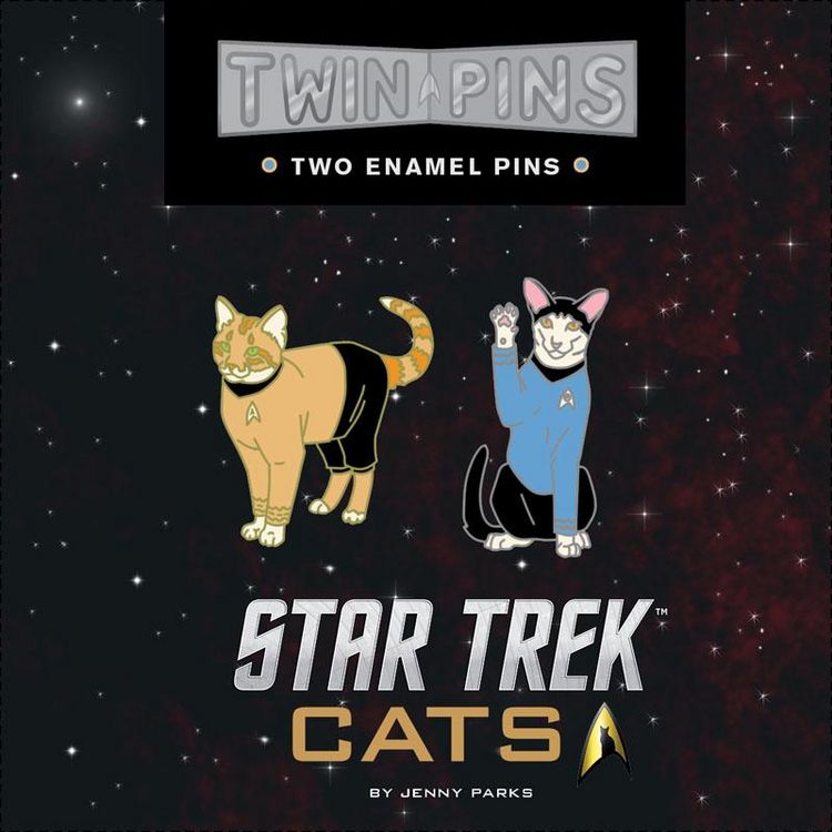 Produktbild: Parks, J: Star Trek Cats Twin Pins