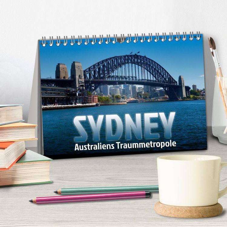 Produktbild: SYDNEY Australiens Traummetropole (Tischkalender 2026 DIN A5 quer), CALVENDO Monatskalender