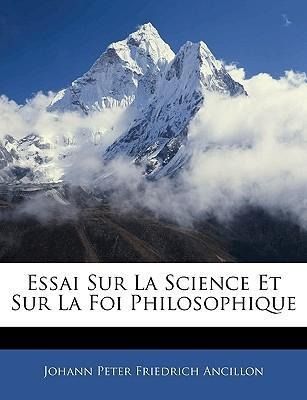 Produktbild: Ancillon, J: Fre-Essai Sur La Science Et Su