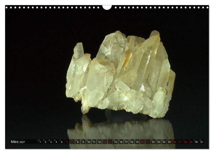 Produktbild: Mineralien (Wandkalender 2027 DIN A3 quer), CALVENDO Monatskalender