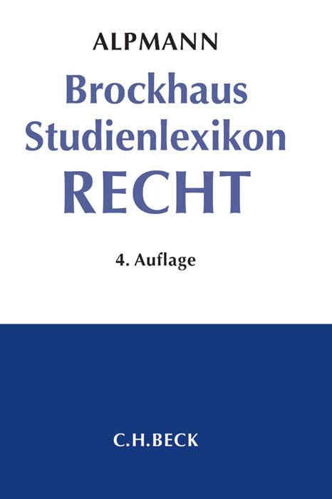 Produktbild: Brockhaus Studienlexikon Recht