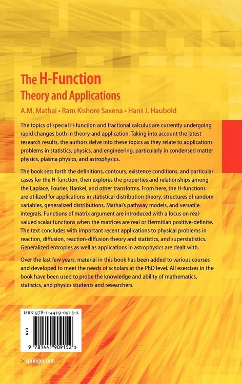 Produktbild: The H-Function