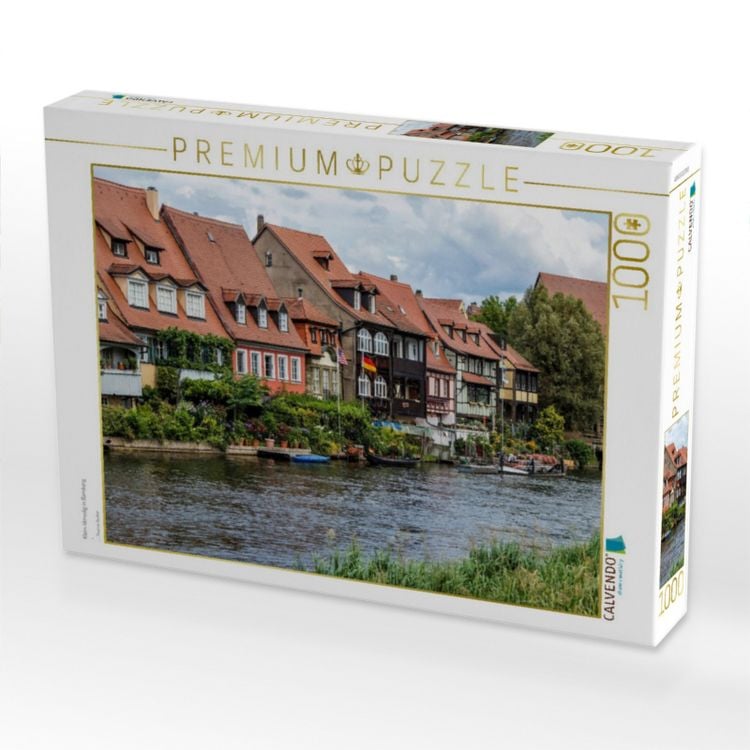 Produktbild: CALVENDO Puzzle Klein-Venedig in Bamberg | 1000 Teile Lege-Gr&ouml;&szlig;e 64x48cm Foto-Puzzle f&uuml;r gl&uuml;ckliche Stunden